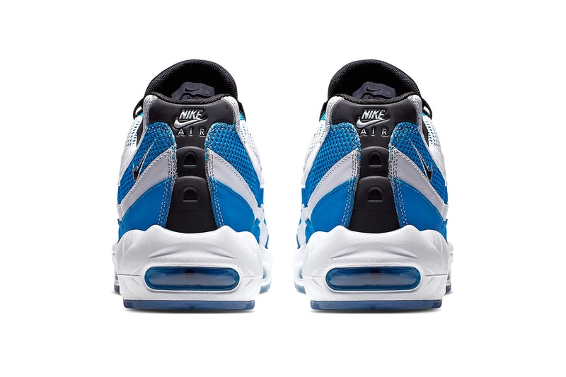 Royal Blue Nike Air Max 95 by Sergio Lozano sneakers shoes sporty 