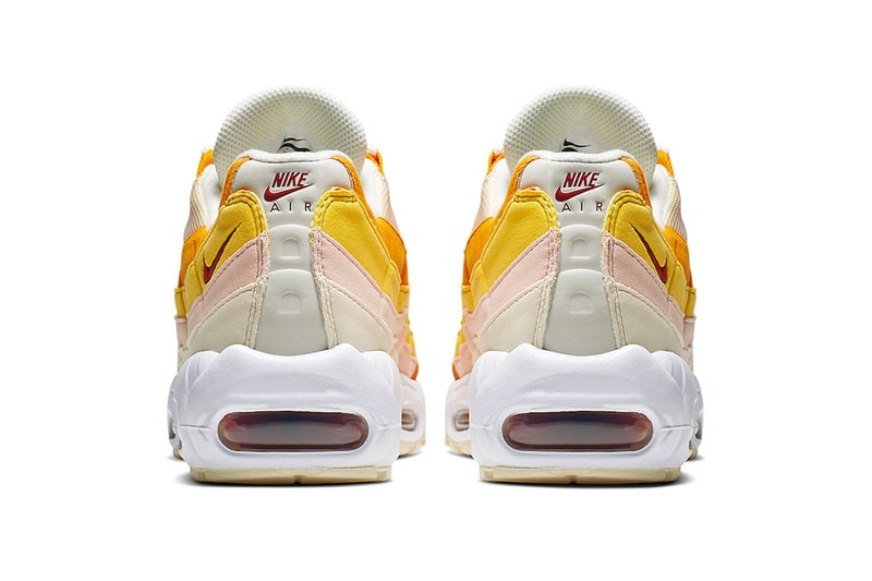 Nike Air Max 95 Spring Inspired Colorway Release shoes sneakers Forward Orange Pale Ivory