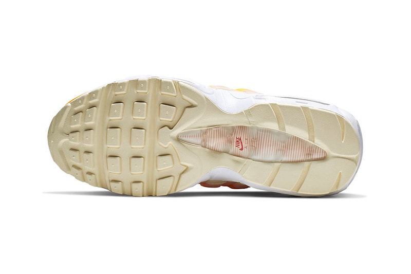 Nike Air Max 95 Spring Inspired Colorway Release shoes sneakers Forward Orange Pale Ivory
