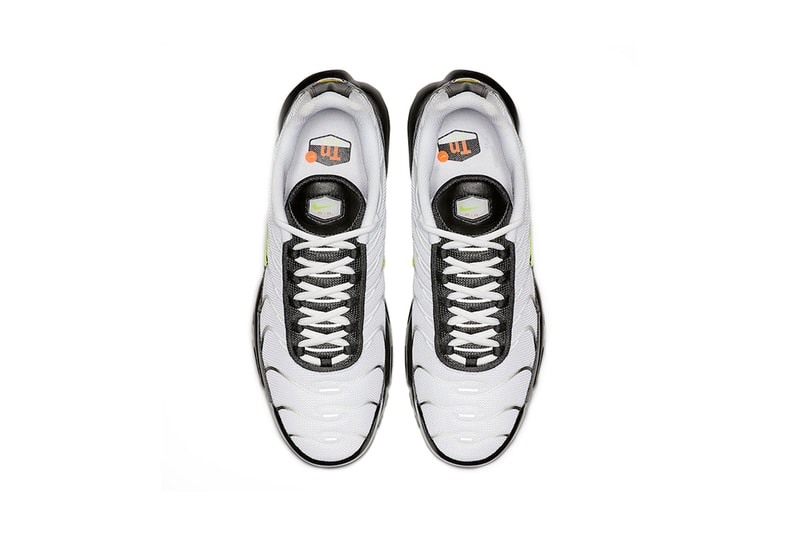 nike air max plus black white volt footwear nike sportswear 2019