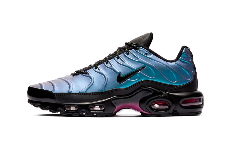 Nike Air Max Plus Laser Fuchsia Release Blue Purple Black Laser Regency