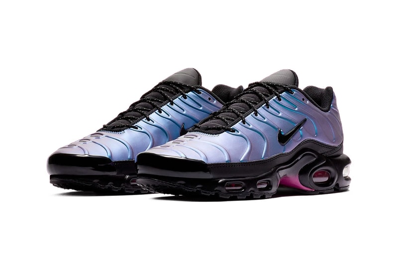 Nike Air Max Plus Laser Fuchsia Release Blue Purple Black Laser Regency