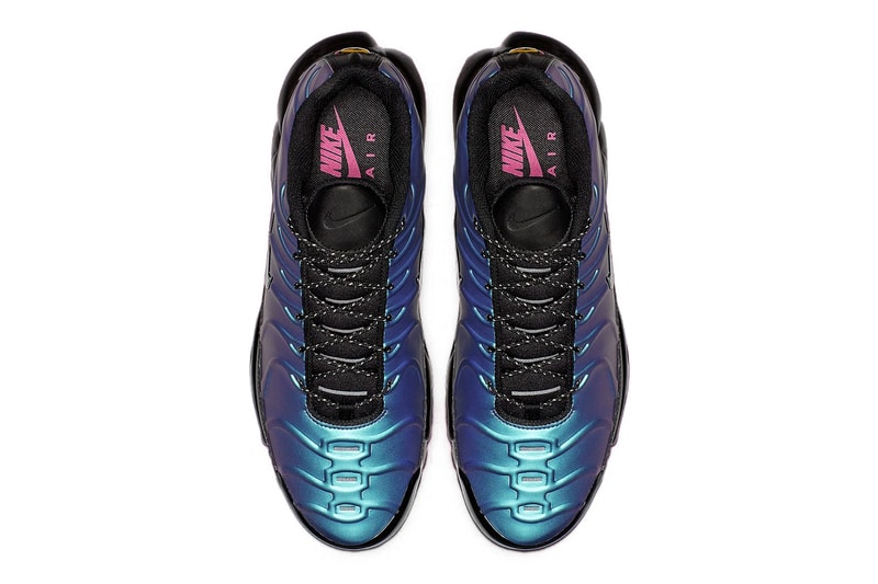Nike Air Max Plus Laser Fuchsia Release Blue Purple Black Laser Regency