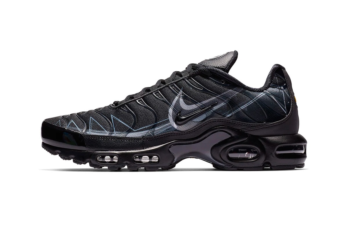 Nike Air Max Plus Painted Swooshes Release Info Date Black White 