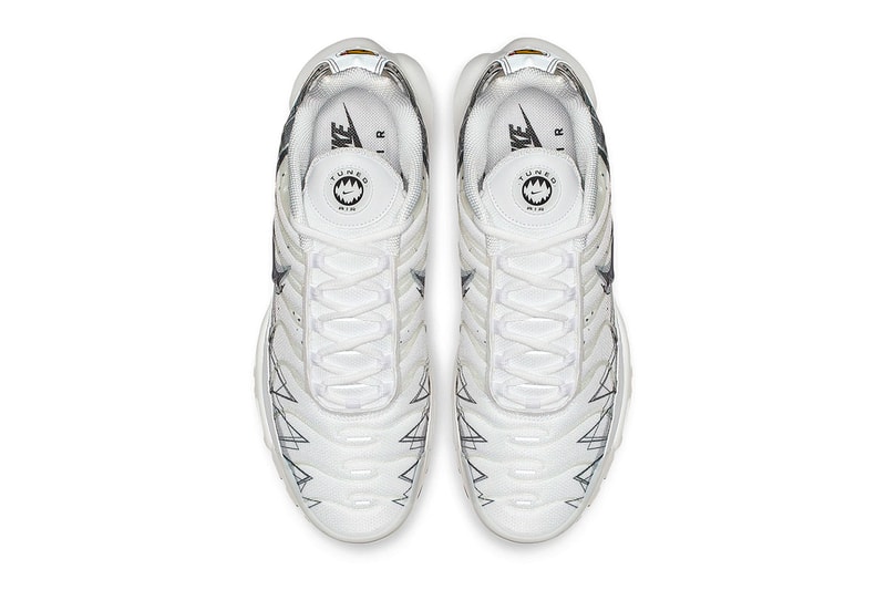 Nike Air Max Plus Painted Swooshes Release Info Date Black White 