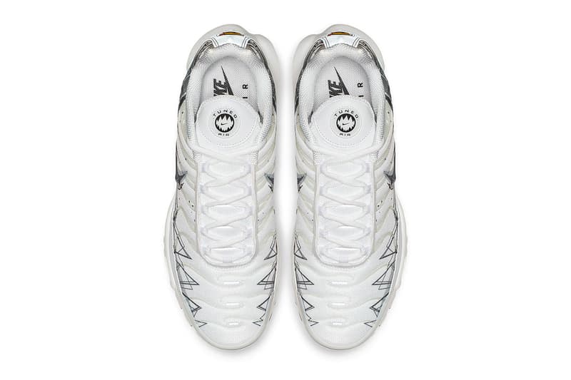 Nike Air Max Plus Painted Swooshes Release Info Date Black White