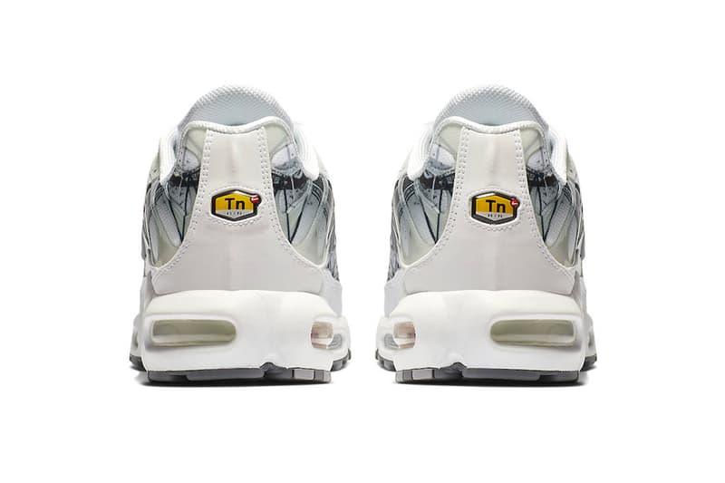 Nike Air Max Plus Painted Swooshes Release Info Date Black White