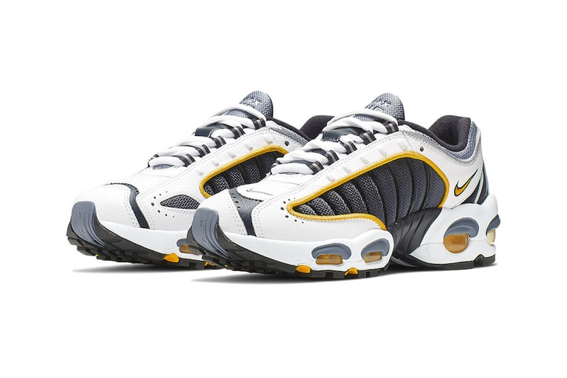 Nike Air Max Tailwind 4 Navy Gold Release Info BQ9810-001 Grey