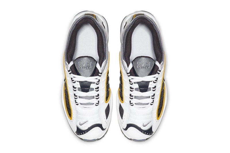 Nike Air Max Tailwind 4 Navy Gold Release Info BQ9810-001 Grey