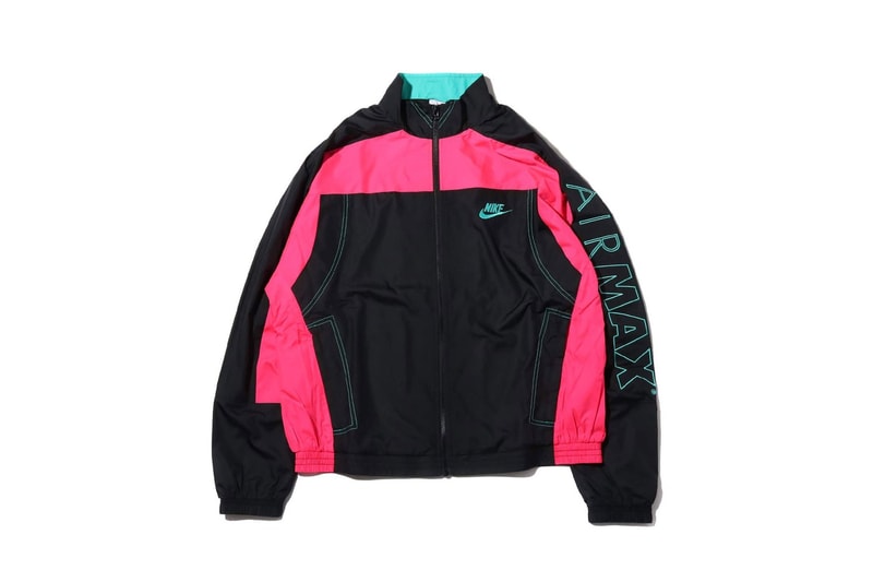 Atmos x Nike Air Max2 Apparel Collection Cop Purchase Buy Jackets Jogging Bottoms Nylon Trackpants Tracktops Caps T-Shirts Sweatshirts Tote Bag