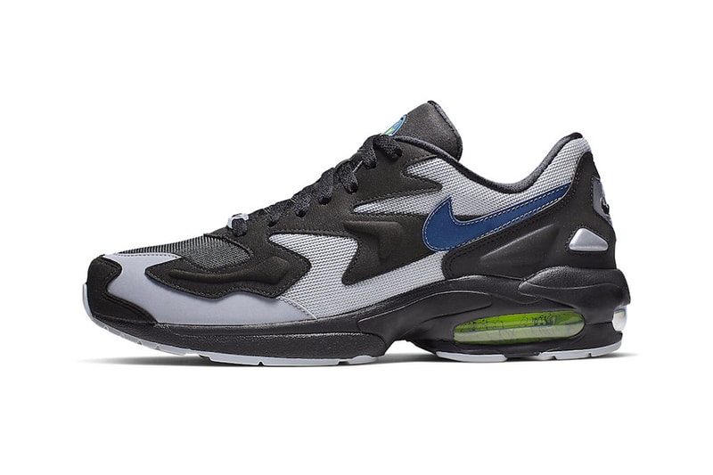 Nike Air Max2 Light Thunderstorm Release info Date Black Grey Blue