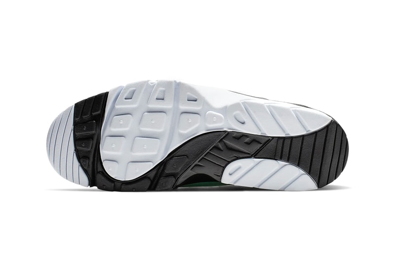 Nike Air Trainer Huarache White Topaz Gold Black Electro Green Release