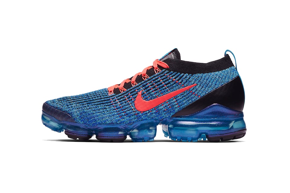Nike air vapormax flyknit 3 blue fury (gs) Clearance