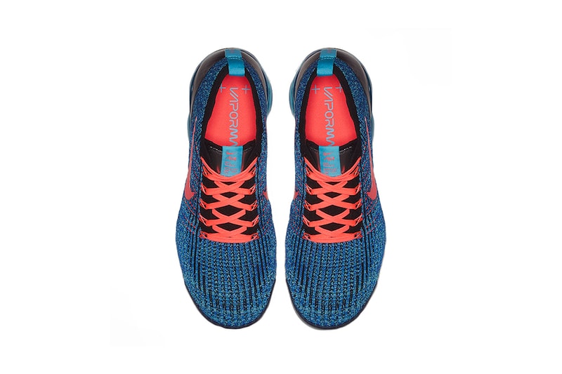 nike air vapormax 3.0 blue fury flash crimson racer blue black 2019 march nike sportswear footwear