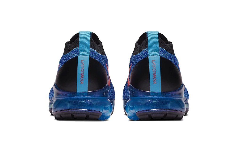 nike air vapormax 3.0 blue fury flash crimson racer blue black 2019 march nike sportswear footwear