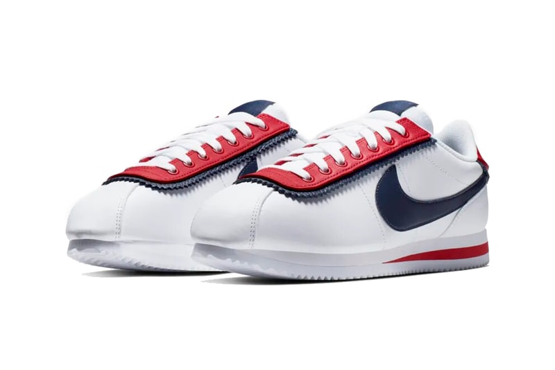 nike cortez se white university red obsidian 2019 footwear nike sportswear CD7253 100