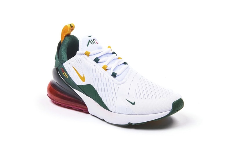 Nike Offers Two Colorways of the Seattle-Inspired Air Max 270 white red neon green grey black info release drop date images price footwear