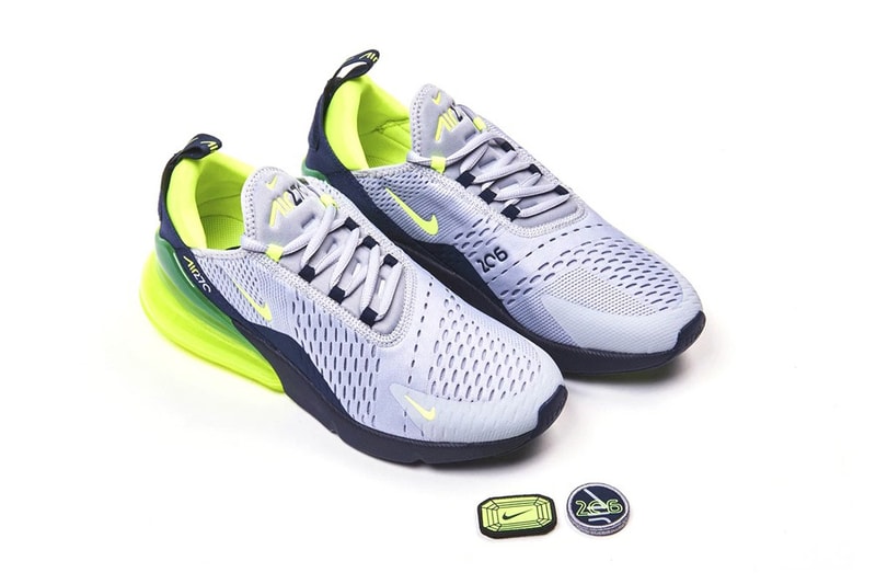 Nike Offers Two Colorways of the Seattle-Inspired Air Max 270 white red neon green grey black info release drop date images price footwear