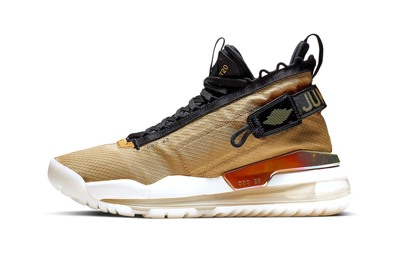 Jordan Brand Proto-Max 720 "Gold/Black" Leak photo rick maderis championship gold nike sportswear footwear release info price date 