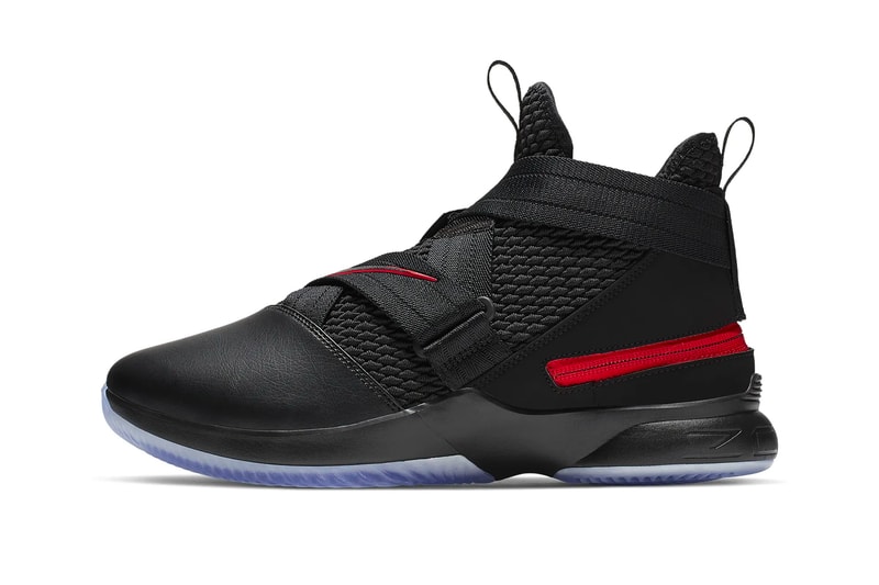 Nike LeBron Soldier 12 Flyease Bred jordan james basketball sneakers shoes footwear