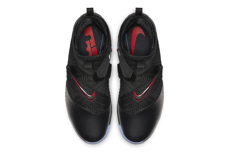 Nike LeBron Soldier 12 Flyease Bred jordan james basketball sneakers shoes footwear