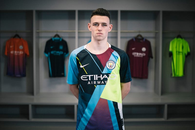 man city centenary shirt