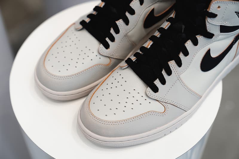 nike sb air jordan 1 retro high og closer look 2019 march footwear court purple black university gold light bone black crimson tint hyper pink