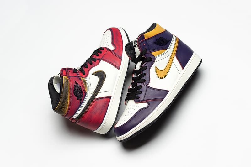 Anyways Modernize Obedient Nike SB x Air Jordan 1 "Lakers" Fades to "Chicago" | Hypebeast