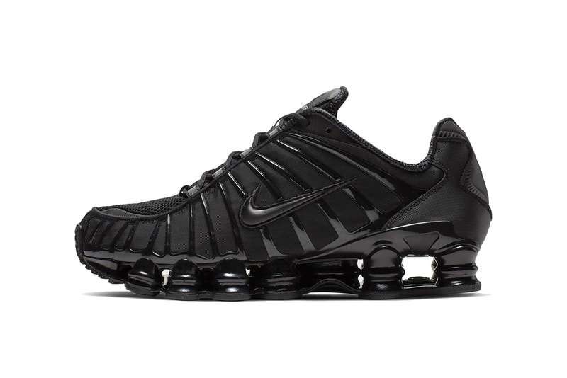 nike shox tl total orange silver triple black 2019 march footwear sportswear