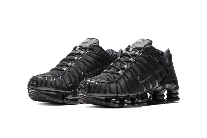 nike shox tl total orange silver triple black 2019 march footwear sportswear