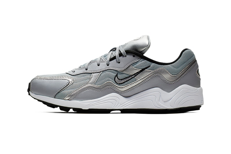 Nike Zoom Alpha Metallic Silver Colorway Release shoes sneakers fashion nike air 