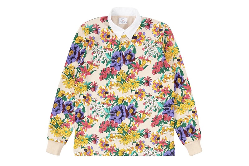 NOAH NYC New York City Floral Rugby Capsule Collection Crusher Hat Shirt Shorts Spring Summer 2019 SS19
