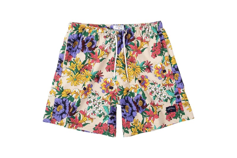 NOAH NYC New York City Floral Rugby Capsule Collection Crusher Hat Shirt Shorts Spring Summer 2019 SS19