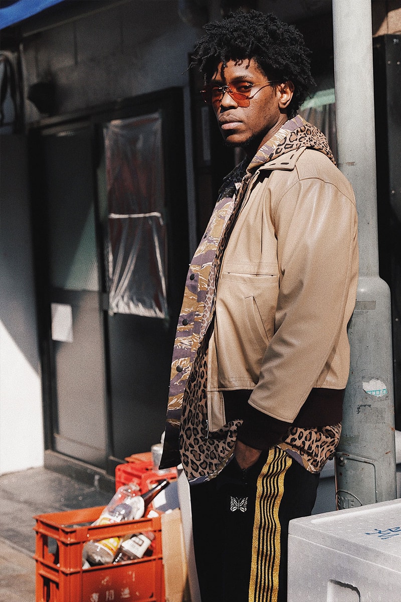 nubian x  needles track pants release info