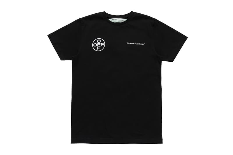 Off-White™ Hankyu MEN'S TOKYO LANDSCAPE Pop Up Virgil Abloh WOODS ARROWS T shirt hoodie socks tote bag industrial belt card holder 5 panel Black White