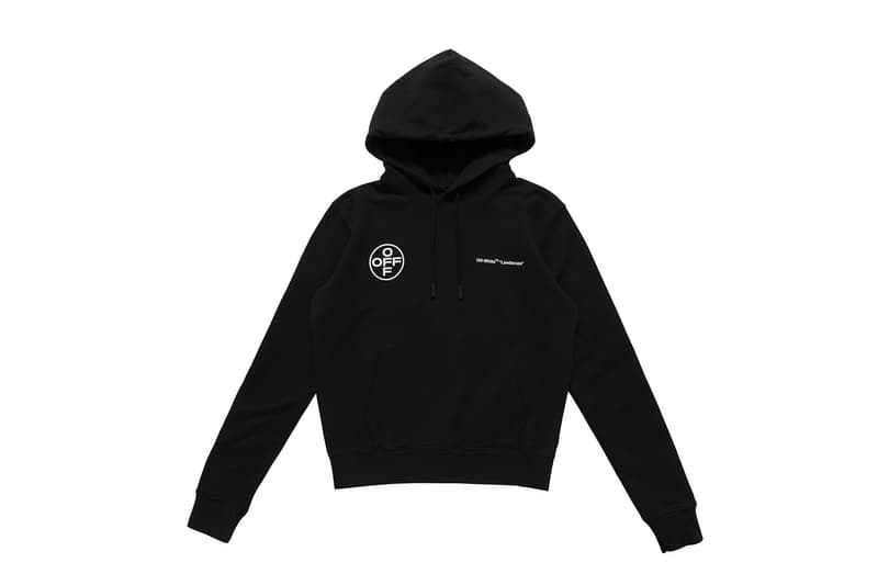 Off-White™ Hankyu MEN'S TOKYO LANDSCAPE Pop Up Virgil Abloh WOODS ARROWS T shirt hoodie socks tote bag industrial belt card holder 5 panel Black White