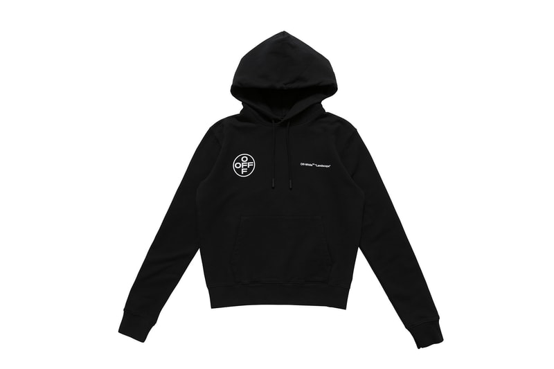 Off-White™ Hankyu MEN'S TOKYO LANDSCAPE Pop Up Virgil Abloh WOODS ARROWS T shirt hoodie socks tote bag industrial belt card holder 5 panel Black White