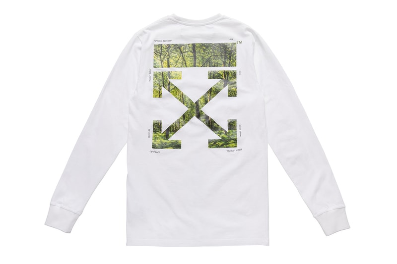 Off-White™ Hankyu MEN'S TOKYO LANDSCAPE Pop Up Virgil Abloh WOODS ARROWS T shirt hoodie socks tote bag industrial belt card holder 5 panel Black White