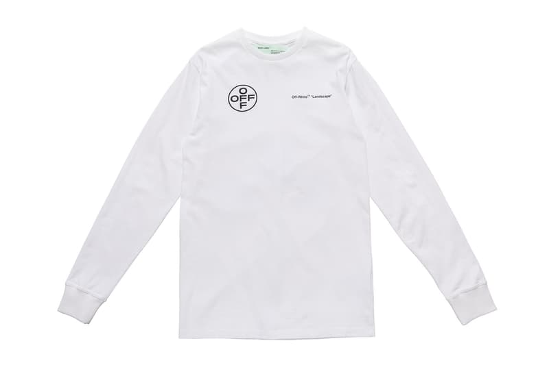 Off-White™ Hankyu MEN'S TOKYO LANDSCAPE Pop Up Virgil Abloh WOODS ARROWS T shirt hoodie socks tote bag industrial belt card holder 5 panel Black White