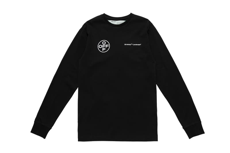 Off-White™ Hankyu MEN'S TOKYO LANDSCAPE Pop Up Virgil Abloh WOODS ARROWS T shirt hoodie socks tote bag industrial belt card holder 5 panel Black White