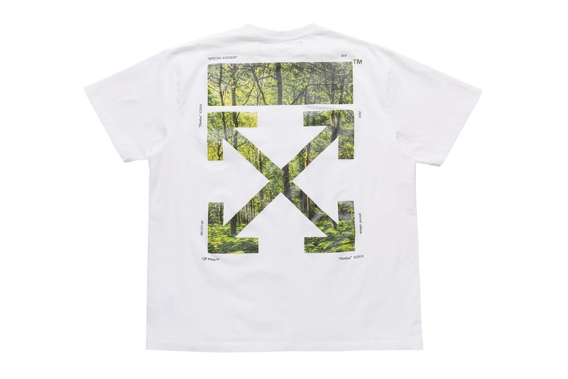Off-White™ Hankyu MEN'S TOKYO LANDSCAPE Pop Up Virgil Abloh WOODS ARROWS T shirt hoodie socks tote bag industrial belt card holder 5 panel Black White