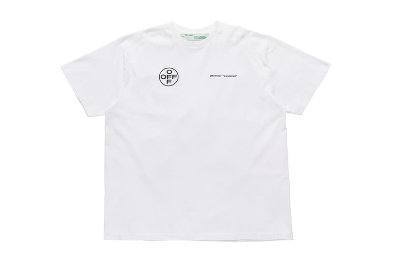 Off-White™ Hankyu MEN'S TOKYO LANDSCAPE Pop Up Virgil Abloh WOODS ARROWS T shirt hoodie socks tote bag industrial belt card holder 5 panel Black White