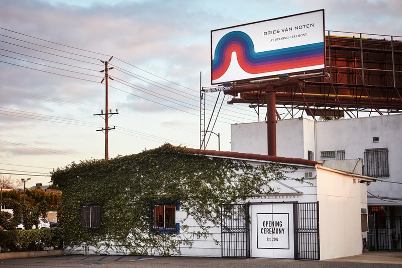 opening ceremony dries van noten pop up los angeles LA store