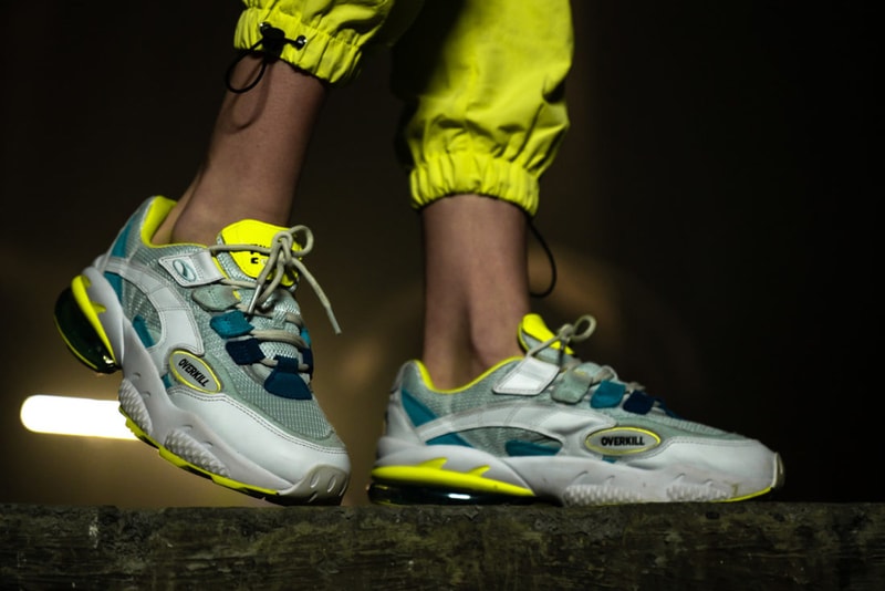 overkill puma cell venom 2019 march footwear release date blue toxic neon yellow white