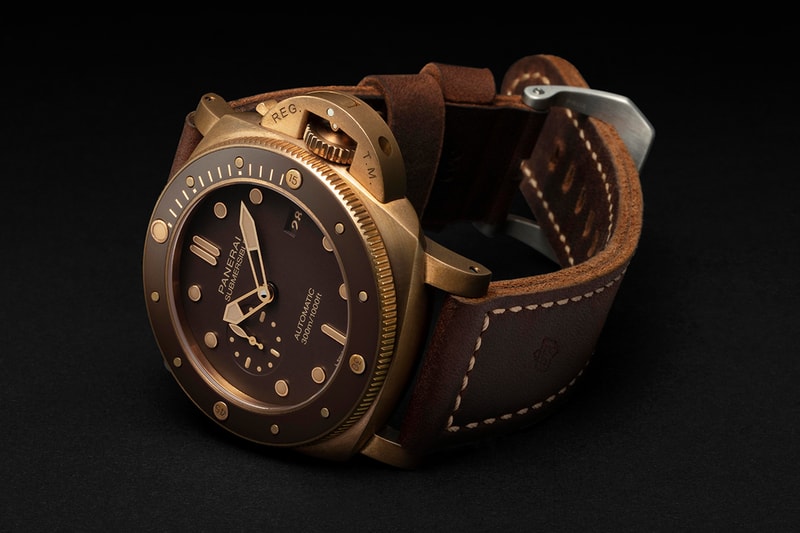 Panerai Submersible Bronzo Release Info chronograph watches timepiece 