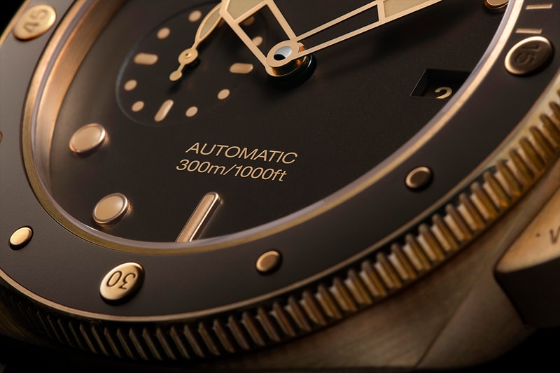 Panerai Submersible Bronzo Release Info chronograph watches timepiece 