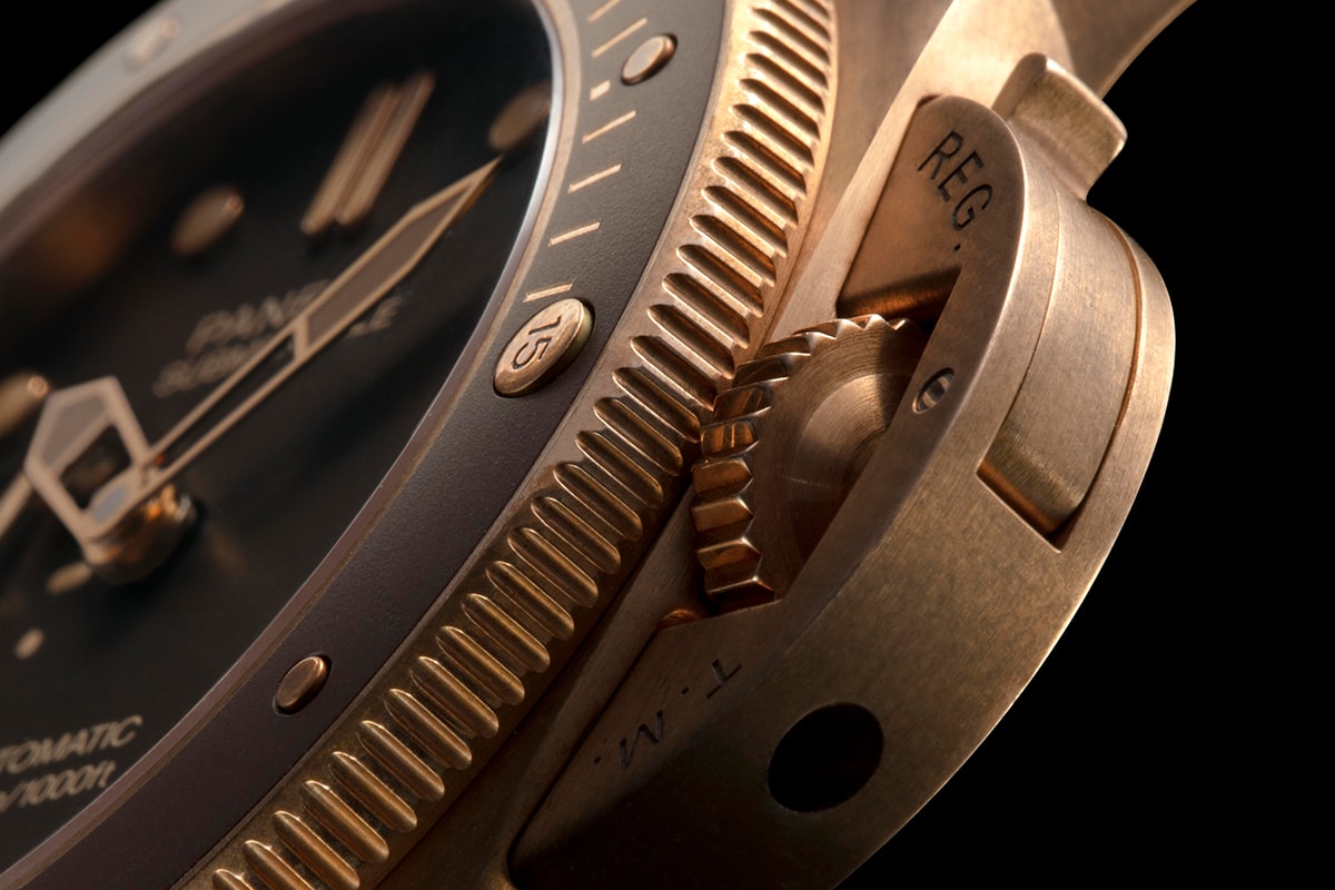 Panerai Submersible Bronzo Release Info chronograph watches timepiece 