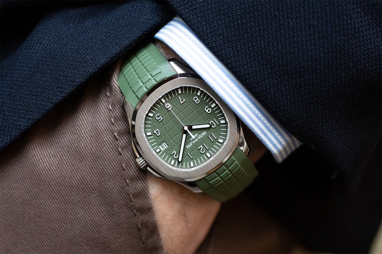 Patek Philippe Releases Its Aquanaut in "Khaki Green"