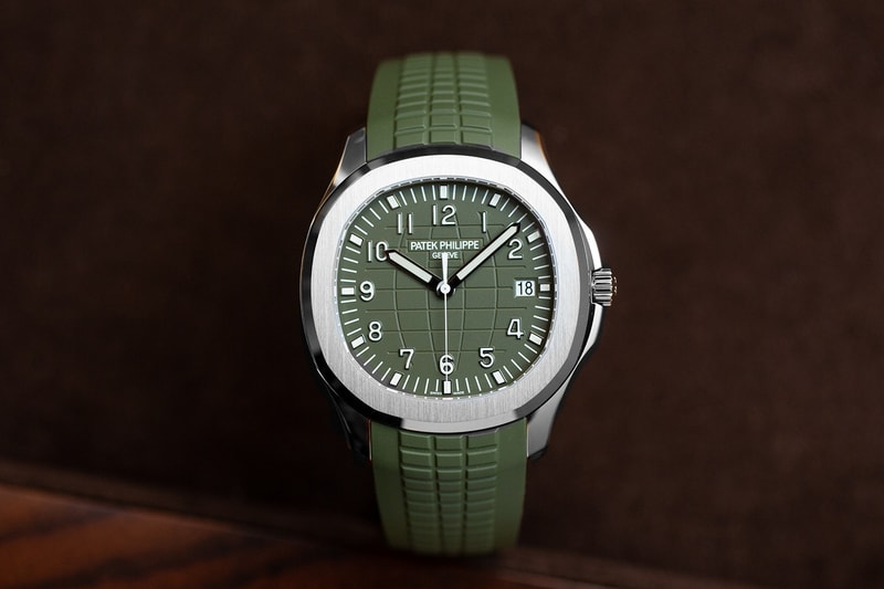 Patek Philippe Aquanaut 5168G-010 Khaki Green Basel World  watches diving sports watch swiss made 
