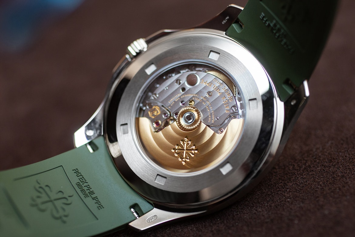 Patek Philippe Aquanaut 5168g 010 Khaki Green Hypebeast